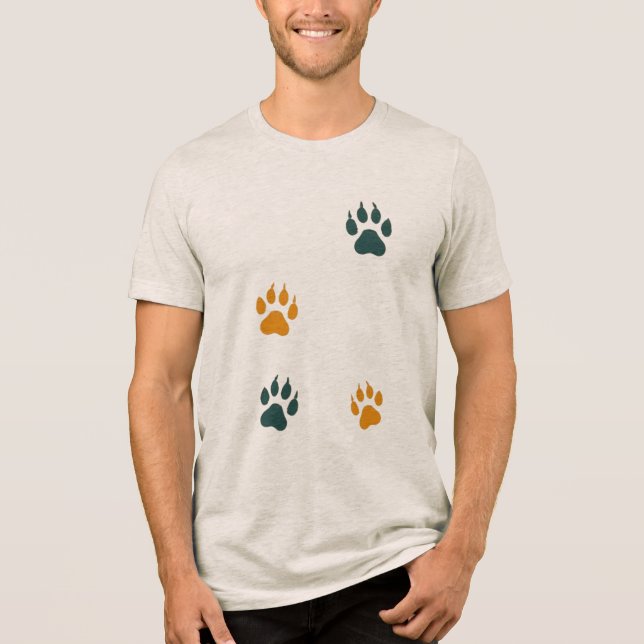 Impressoras de pata de gatos-da-safra - Pegadas de (Frente)