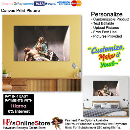 Imprimir Imagem de Jesus Canvas 18