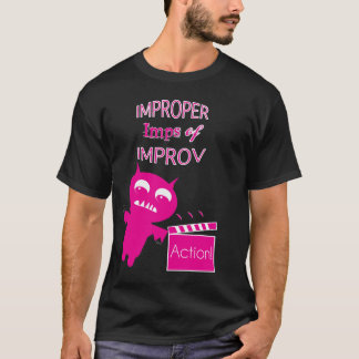 imps impróprios da camisa do desempenho do improv