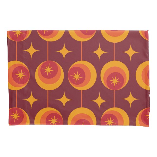 Impulsos de retro do meio século em círculos de co (Frente)