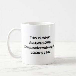 imunodermatologista, caneca de café incrível