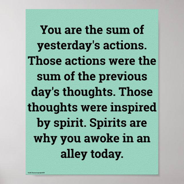 In moderation... Print, Value Poster (Frente)