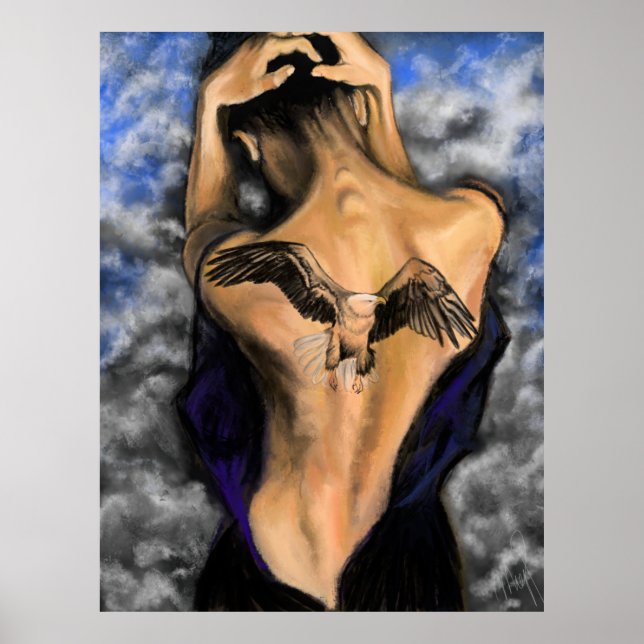 In The Heights - Woman - Poster - Painting Art (Frente)