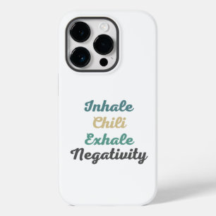 Inalar Capa de telefone de Negatividade de Chili E