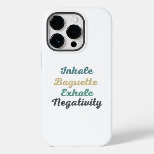 Inalar Capa de telefone de Negatividade de Exalaçã