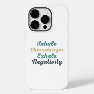 Inalar Capa de telefone de Negatividade do Cheeseb