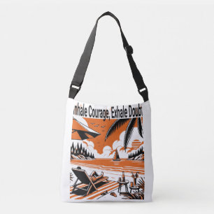 Inalar Coragem Exalar Dúvida Tote Bag