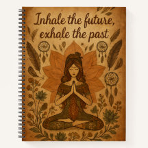 Inale o Futuro, Exale o Passado – Caderno Boho