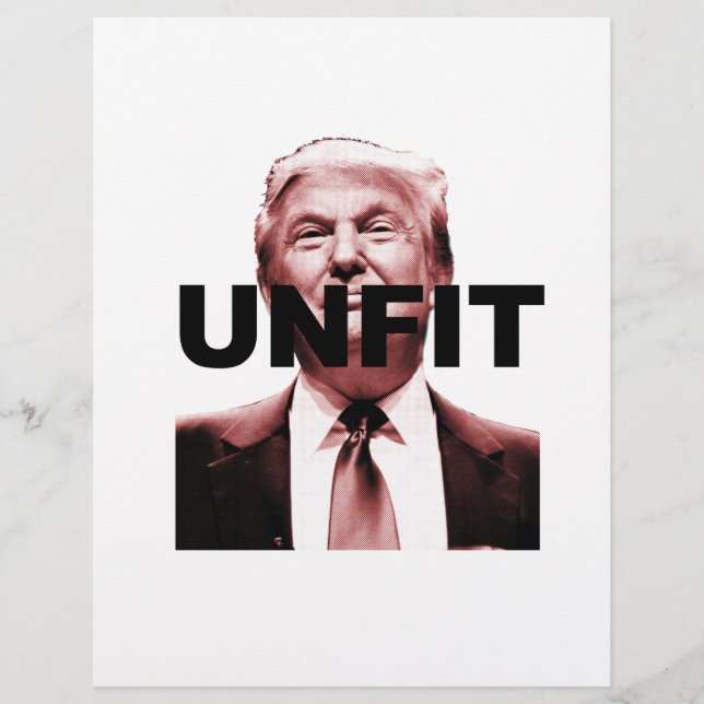 Inapto para ser Presidente (Frente)