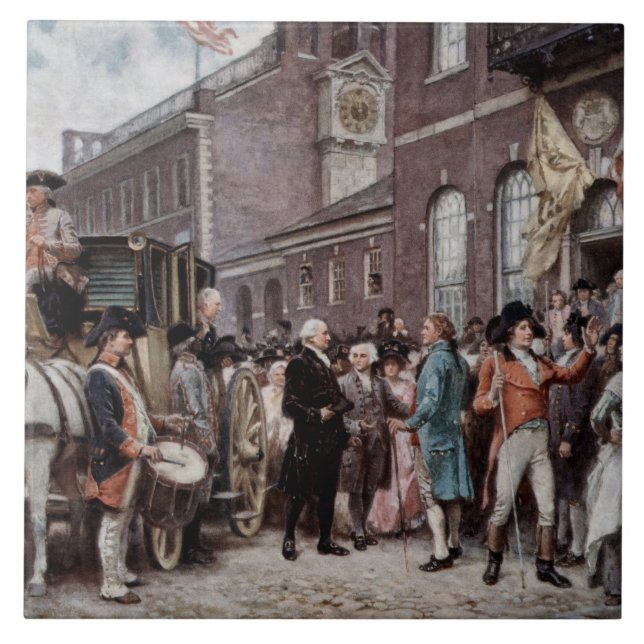 Inauguração de Washington Vintage em Filadélfia (Frente)