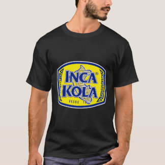 Inca Kola T Camisa Ouro Peru Kola Bubblegum Cream
