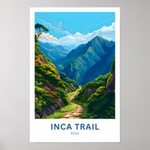 Inca Trail Peru Viagem Impressão