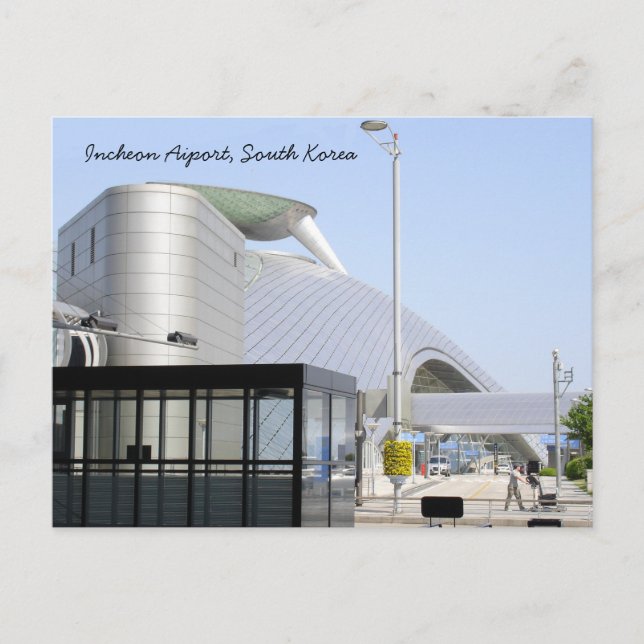 Incheon Aiport, cartão postal da Coreia do Sul (Frente)