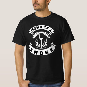 Incomoda se eu Fumo Camisa engraçada de Churrasco