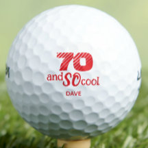 Incrível 70º aniversário legal vermelho 70 anos pe
