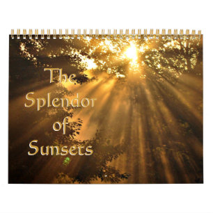 Incrível Calendário de Fotografia Sunset
