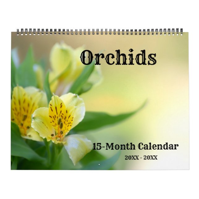 Incrível Calendário Orchids (Capa)