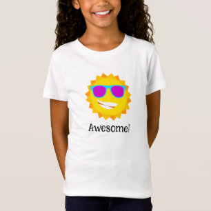 "Incrível!" Camiseta de Cartoon Sunshine para Meni