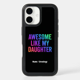 Incrível Como Minha Filha Engraçado Presentes no D