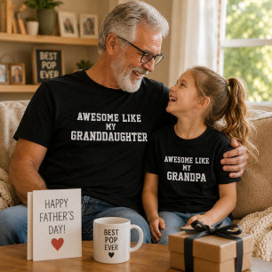 Incrível Como Minha Netinha Camisa Engraçada de Av