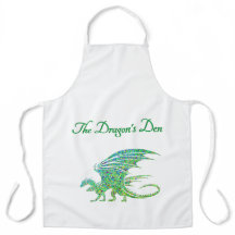 Incrível Dragão Verde Mosaico Pessoal