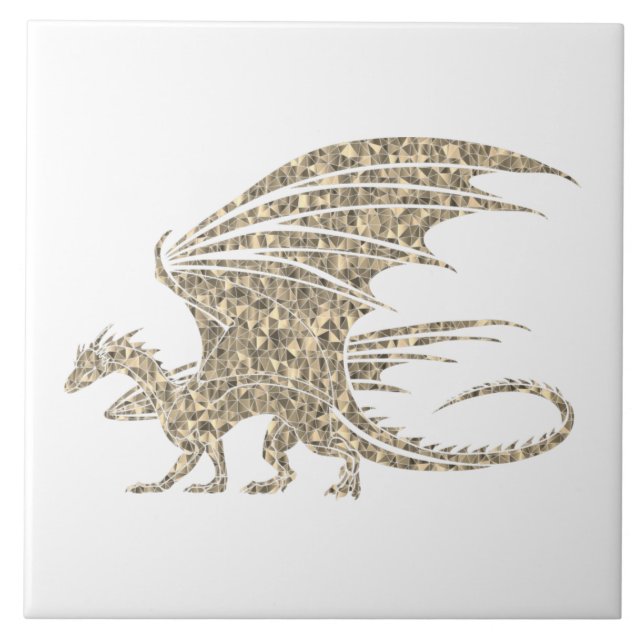 Incrível Ouro de Dragão Mosaico (Frente)