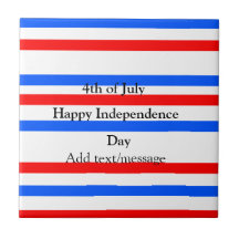 Independência do azul vermelho Dia 4 de julho