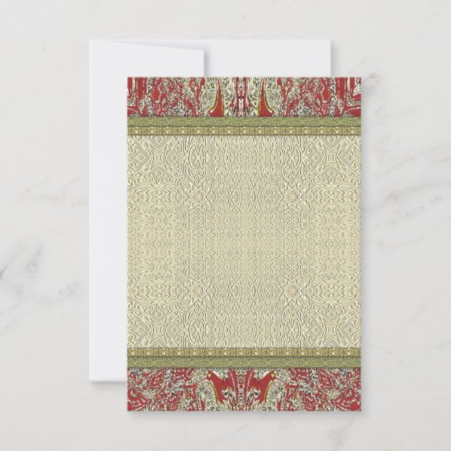 Índia: Celebração do Casamento Hindu Convite (Frente)