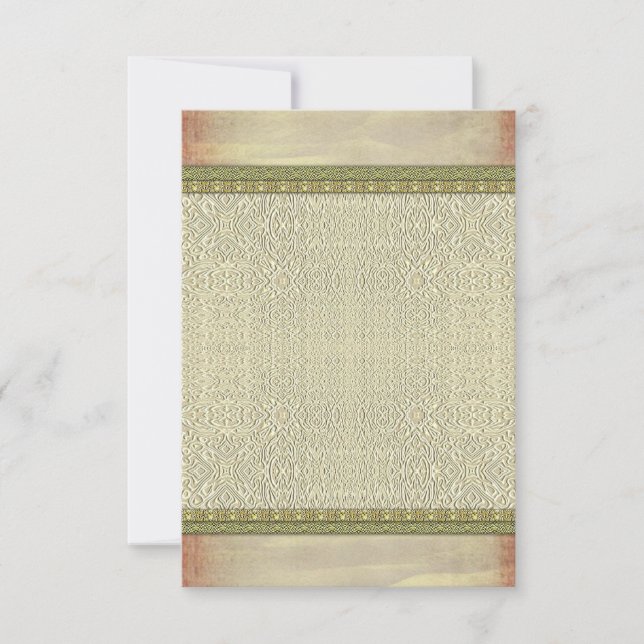 Índia: Celebração do Casamento Hindu Convite (Frente)