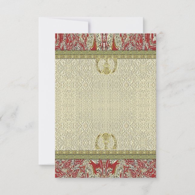 Índia: Celebração do Casamento Hindu Convite (Frente)