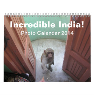 Índia incrível! - Calendário de Fotografias 2014