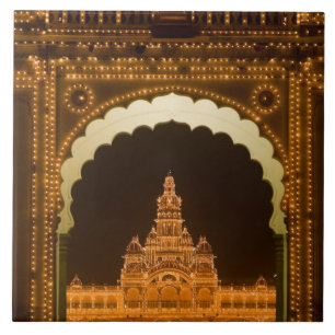 ÍNDIA, Karnataka, Mysore : Palácio do Majaraja (c.