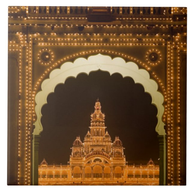 ÍNDIA, Karnataka, Mysore : Palácio do Majaraja (c. (Frente)