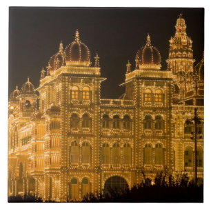 ÍNDIA, Karnataka, Mysore: Palácio do Majaraja (c.