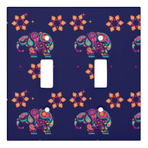 INDIAN DIWALI ELEPHANT COLORFUL DESIGN