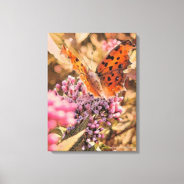 Indian Fritillary：Premium Canvas (Frente)