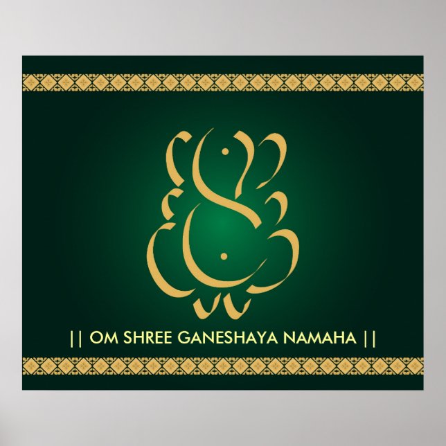 Indian God Ganesha - Poster (Frente)