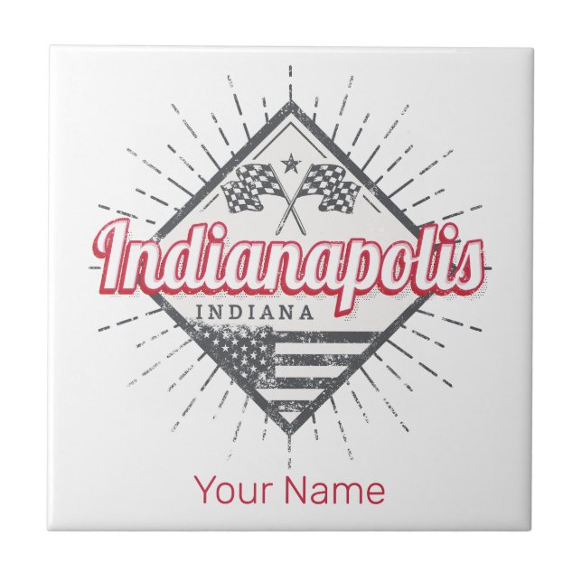 Indianapolis City Indiana EUA (Frente)