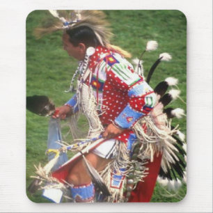 Indiano do nativo americano - mousepad da dança