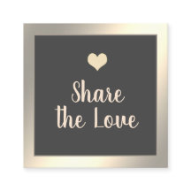 Cartão simples de remessa de ouro minimalista