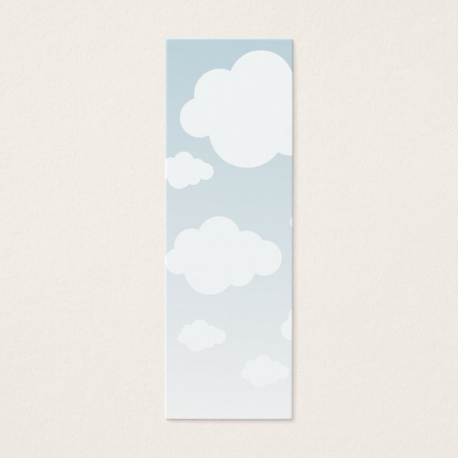 Indicador Branco das Nuvens Azul do Céu (Frente)