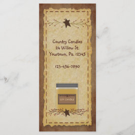 Indicador de Placa de Rack da Vela