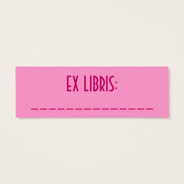 Indicador Rosa Choque (Verso)