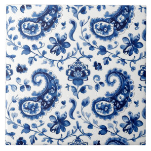Índigo Azulejo Azul Português Lisboa Botânico