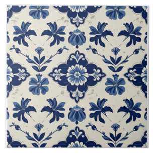Índigo Azulejo Azul Português Lisboa Botânico
