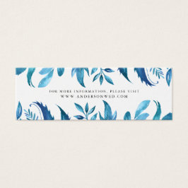 Indigo Folaves | Cartões de Site de Casamento