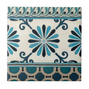 Indigo Frieze II não embelezado