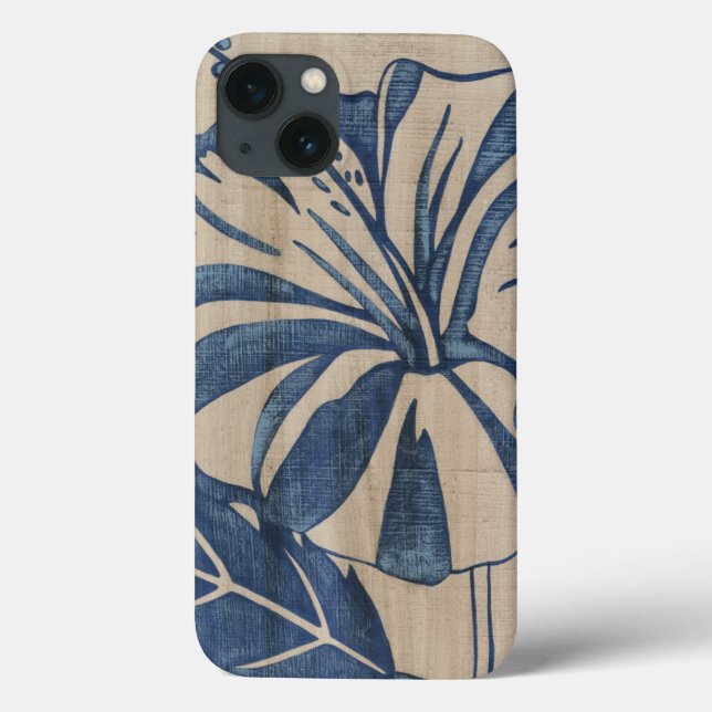 Indigo Hibiscus (Verso)