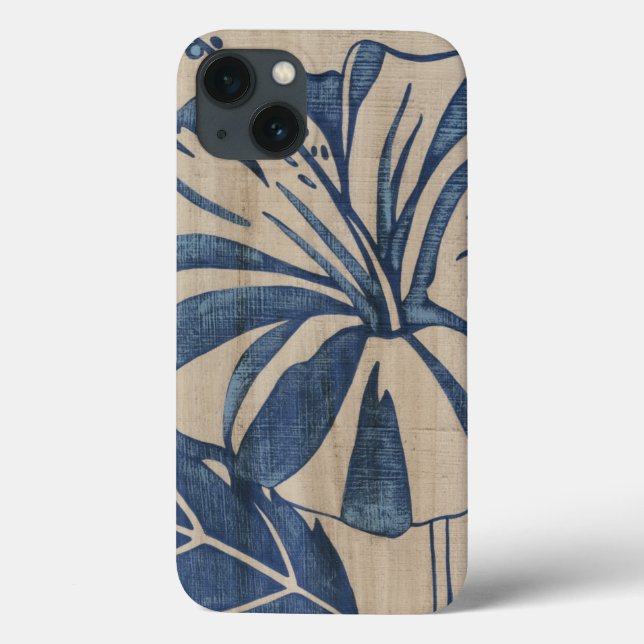 Indigo Hibiscus (Verso)