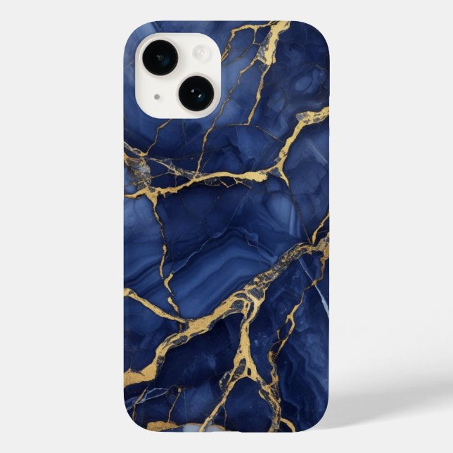 Indigo Marble (Verso)